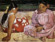 Paul Gauguin Women of Tahiti Spain oil painting artist
